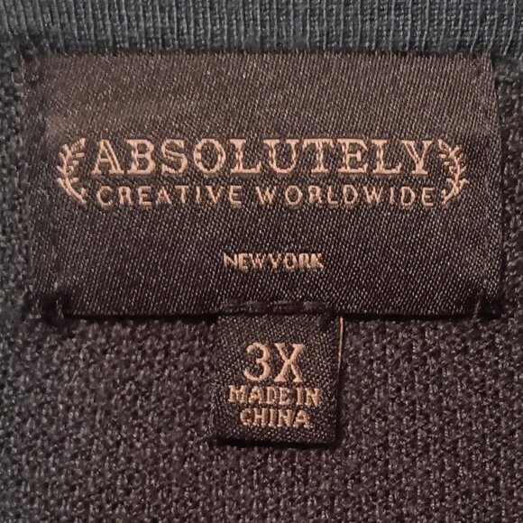 Absolutely Women's Sweater Size 3X - Picture 3 of 4